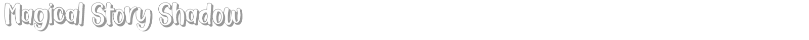 Magical Story font preview